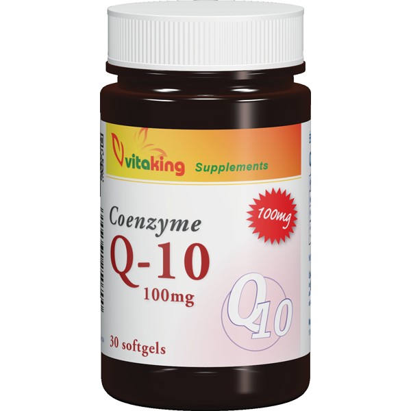 Vitaking Q10 100mg (30) gkaps - Elixír Biobolt