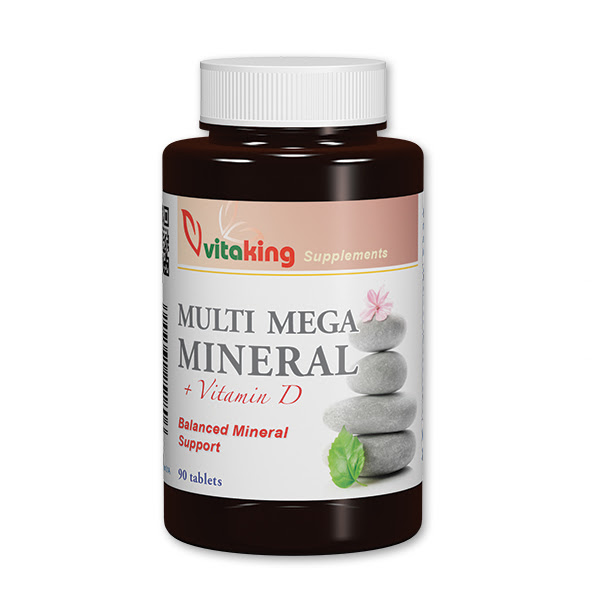 Vitaking Multi Mega Minerals (90) tab - Elixír Biobolt