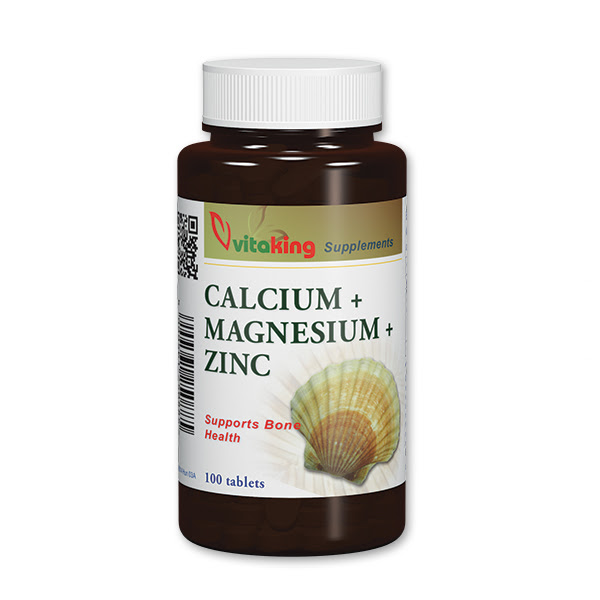 Vitaking CalMag +Cink (100)tab - Elixír Biobolt
