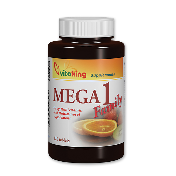 Vitaking Mega - 1 TR (120) tab ÚJ - Elixír Biobolt