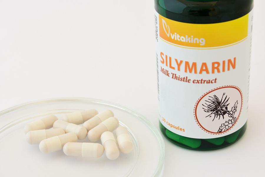 Vitaking Silymarin extract 125mg (30) kaps - Elixír Biobolt