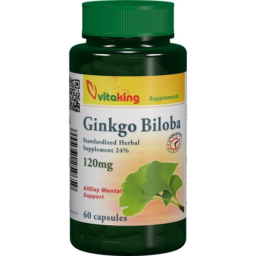 Vitaking Ginkgo Biloba 120mg(60)kaps - Elixír Biobolt