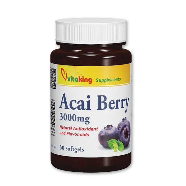 Vitaking Acai Berry 3000mg(60)gkaps - Elixír Biobolt