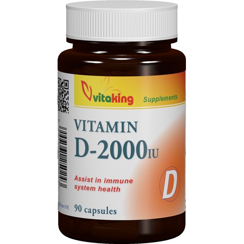 Vitaking D-2000 NE (90) rágótab - Elixír Biobolt