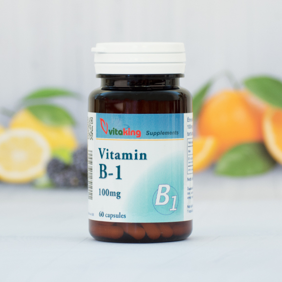 Vitaking B1-100mg (60) kaps - Elixír Biobolt