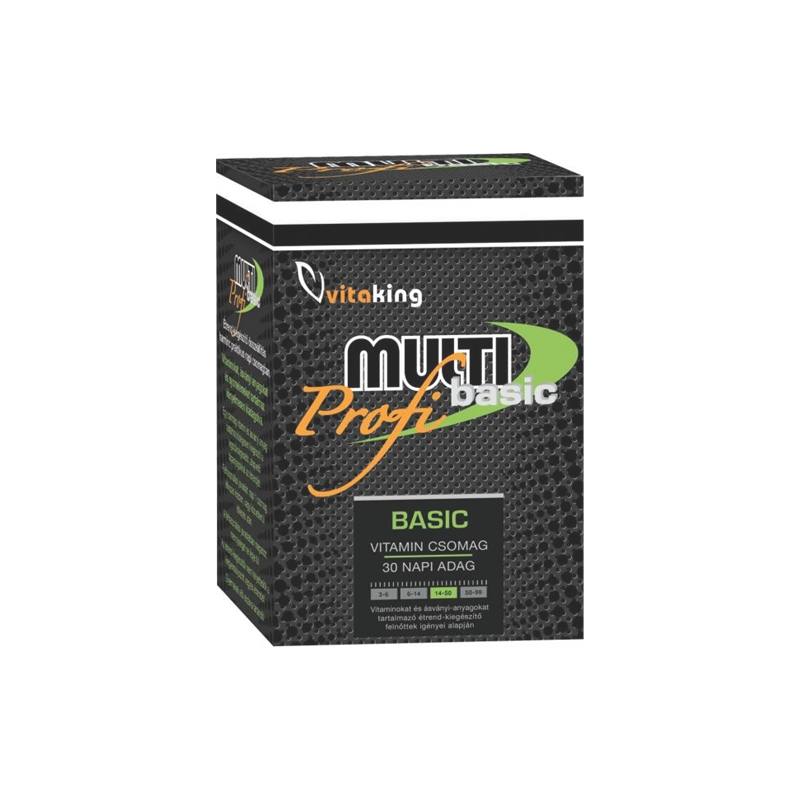 Vitaking Profi Multi Basic (30db) - Elixír Biobolt